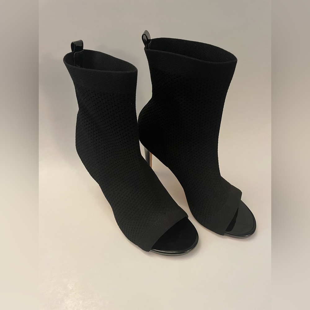 Catherine Malandrino Black Heeled Boots